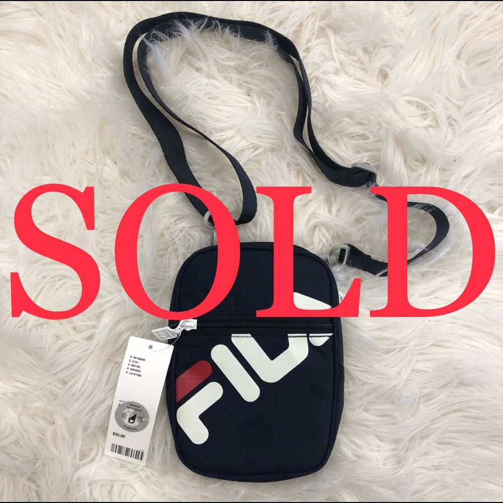 ***SOLD! NEW FILA navy blue shoulder bag